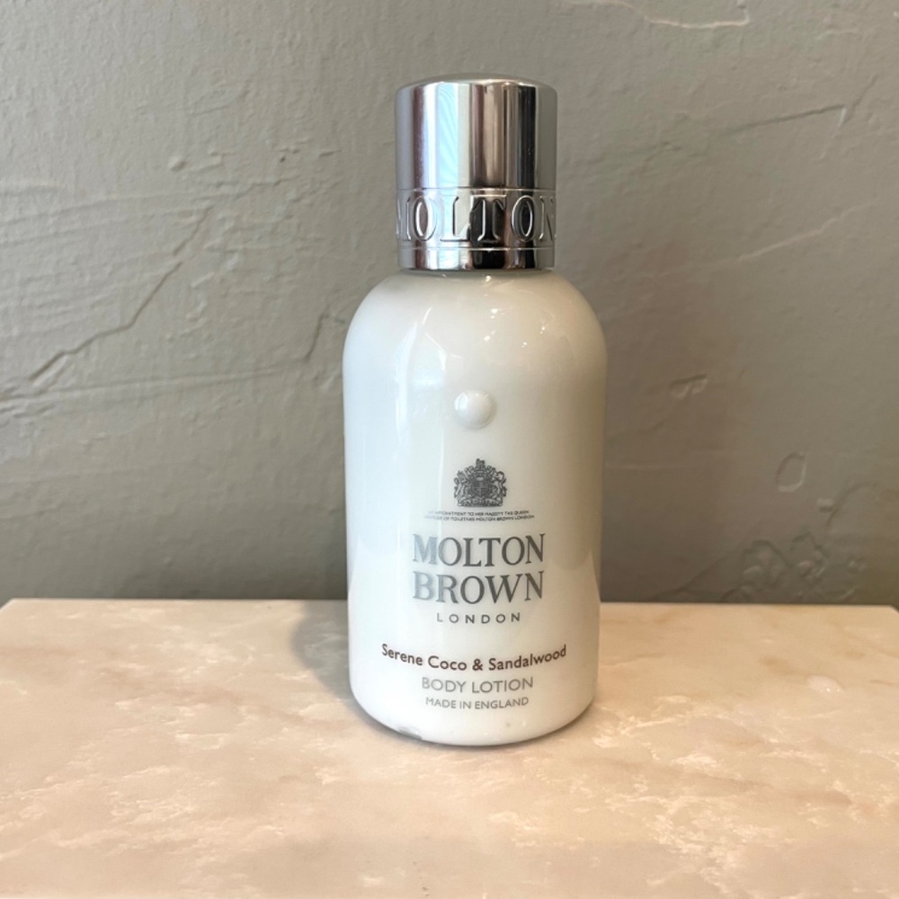Molton Brown Serene Coco & Sandalwood Travel Size Body Lotion